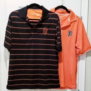 ✅ PRICE DROP ~2 Antigua SF Giants Mens Polo Shirts